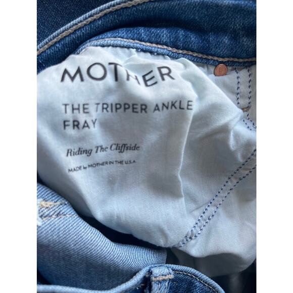 Mother‎ The Tripper Ankle Fray Denim Size 28 - Picture 4 of 5
